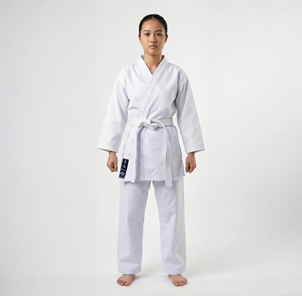 KİHON KİAİ KARATE ACEMİ ELBİSESİ BEYAZ