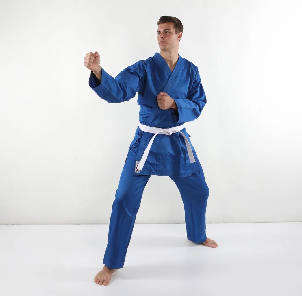 KİHON KİAİ KARATE ACEMİ ELBİSESİ MAVİ